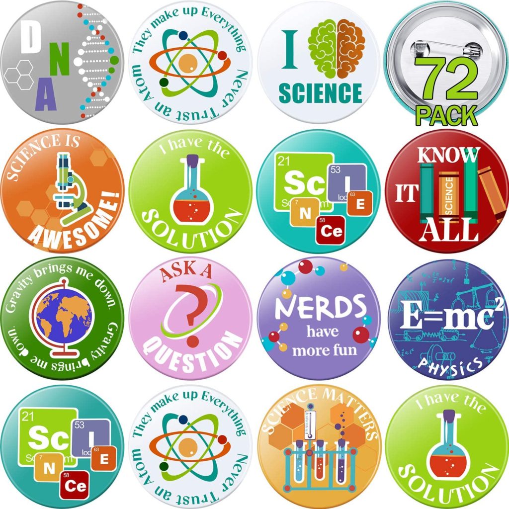 Science Buttons